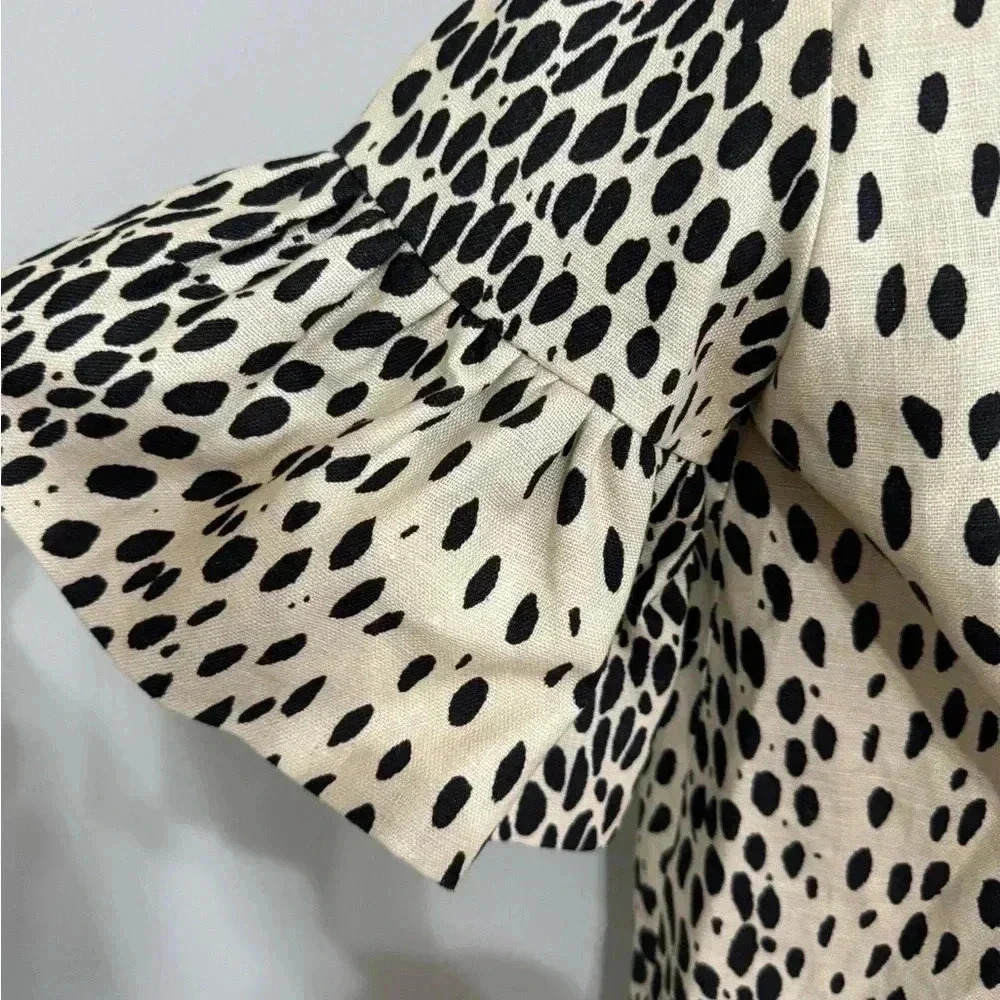 Stylish Black and White Women's Top - Picture 7 of 9